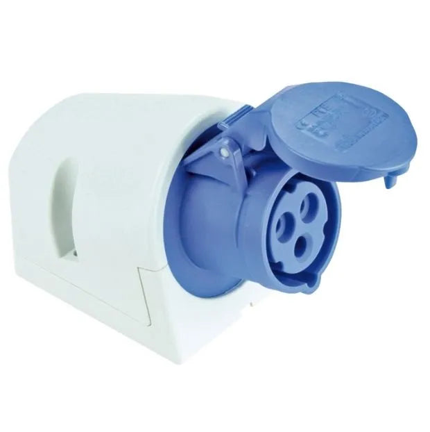 Hembra sobrepuesta 2p + t 16 aº 220 v. (5717104) - ARTICULOS ELECTRICOS
