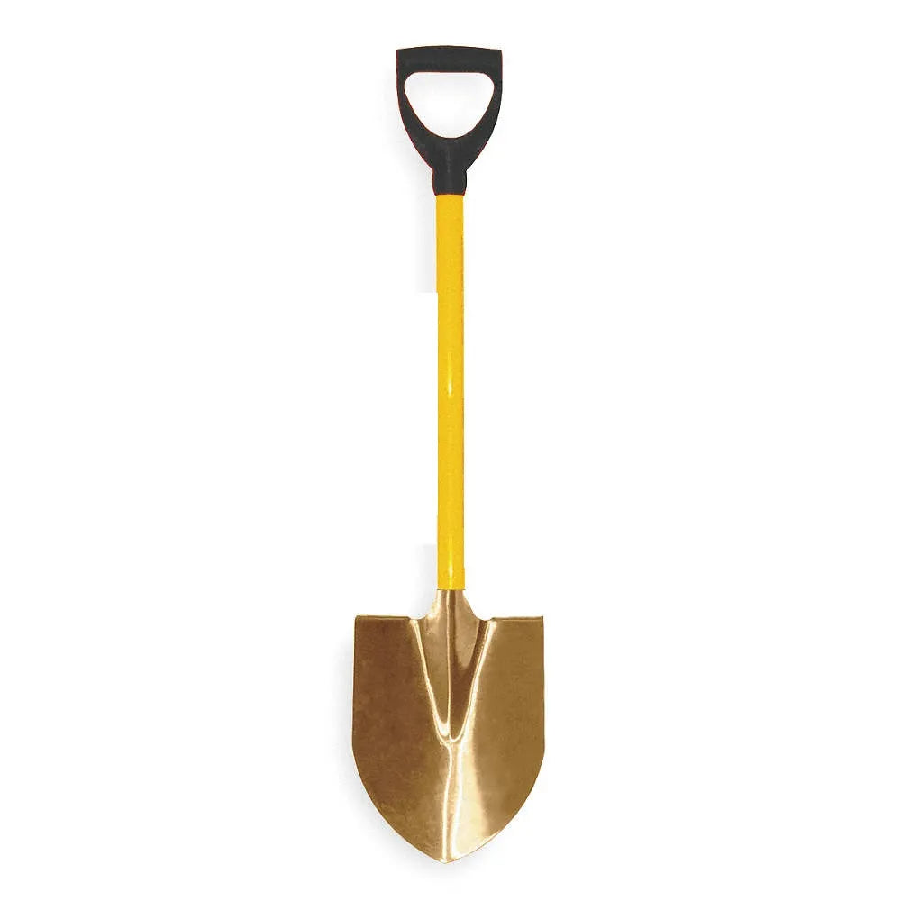 PALA PUNTA HUEVO DE COBRE M/FIBRA ANTI CHISPAS