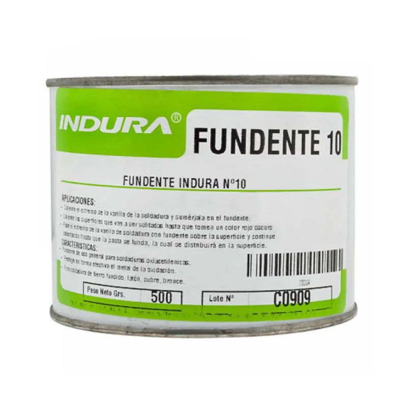 Fundente uso general #10 tarro 500gr. (f0106) - INDURA