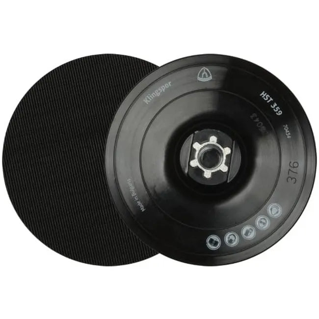 Plato de soporte 6 con velcro #hst 359 (70436) - KLINGSPOR