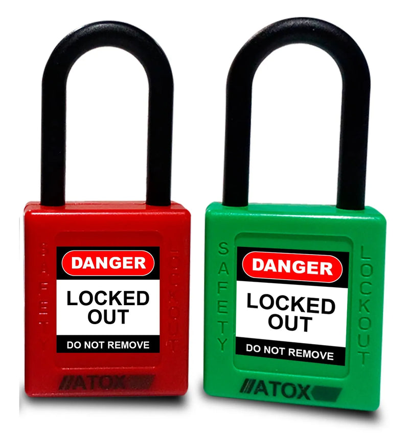 CANDADO DIELECTRICO VERDE STEELPRO