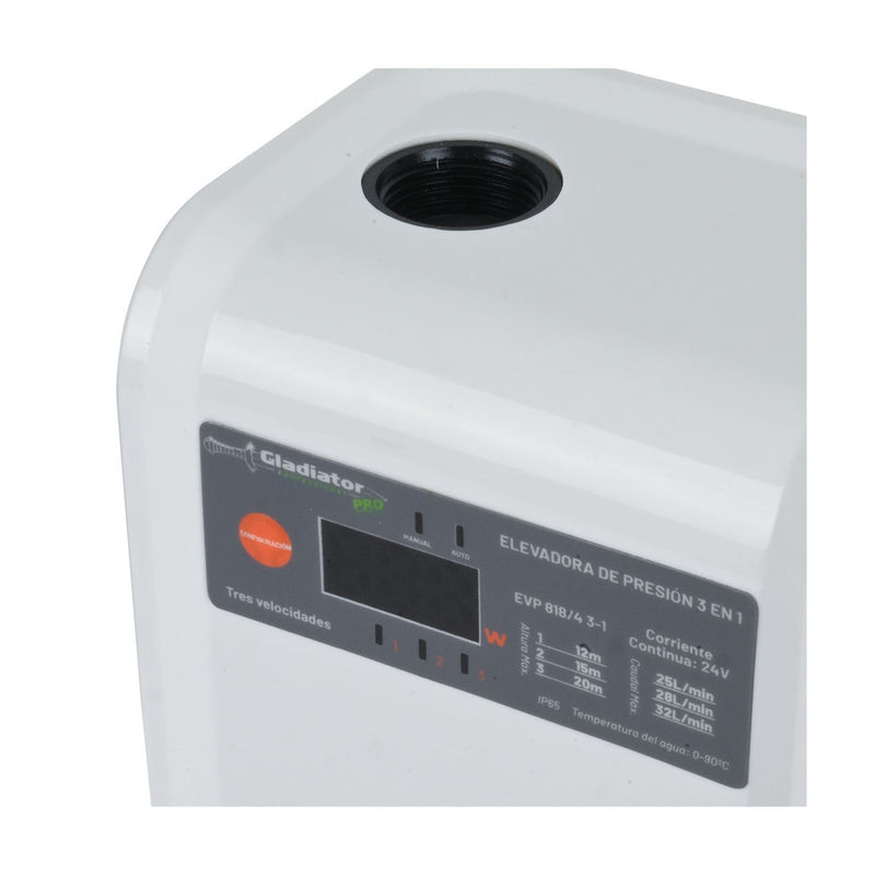 BOMBA ELEVADORA PRESION 1x1 24v 50w 12m BRUSHLES