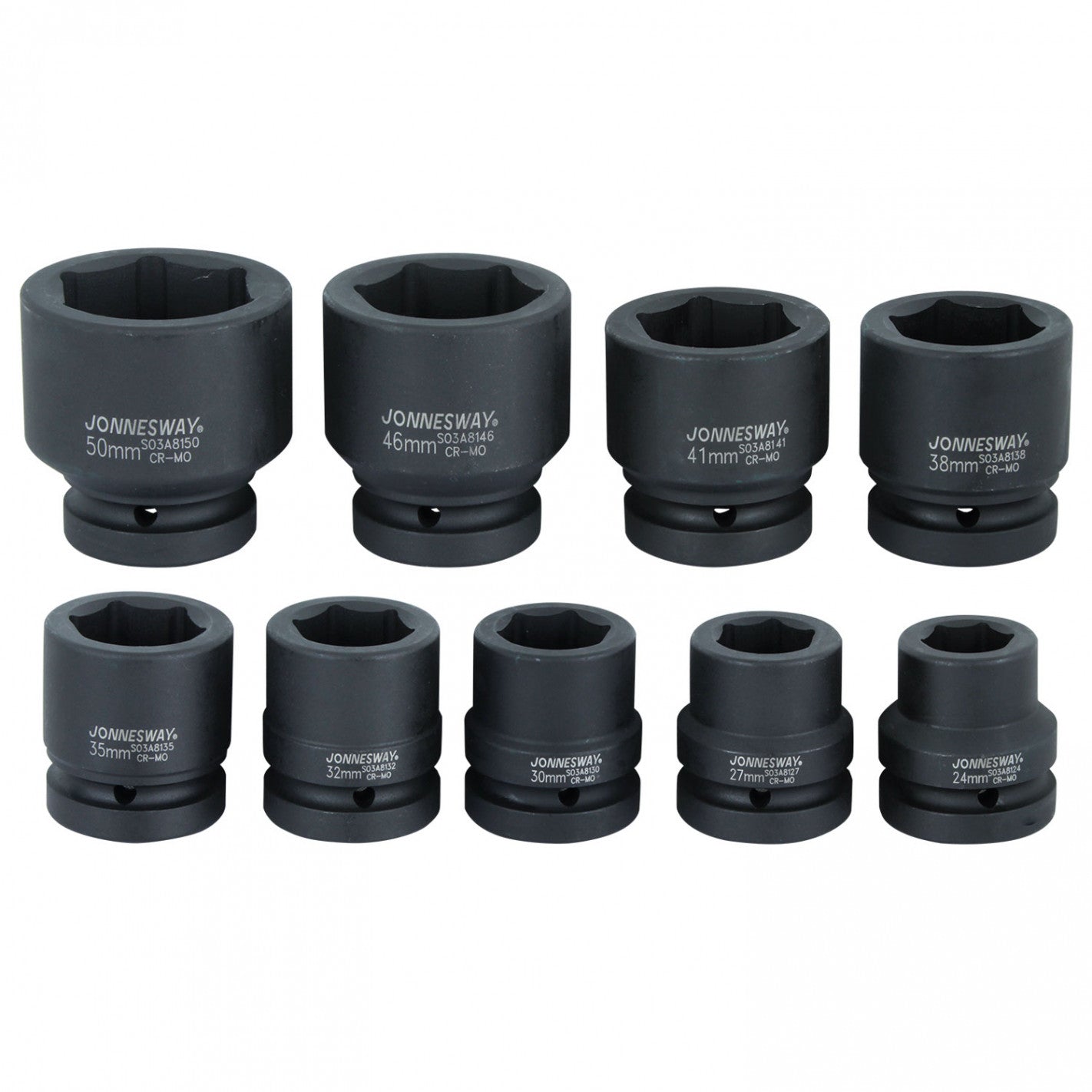 CAJA de DADOS de IMPACTO 1" 9 piezas PS03A8109S
