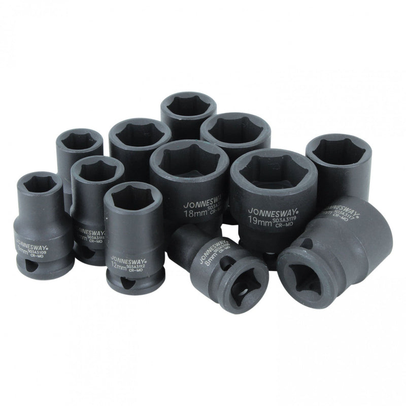 CAJA de IMPACTO 3/8 12 piezas S03A3112S