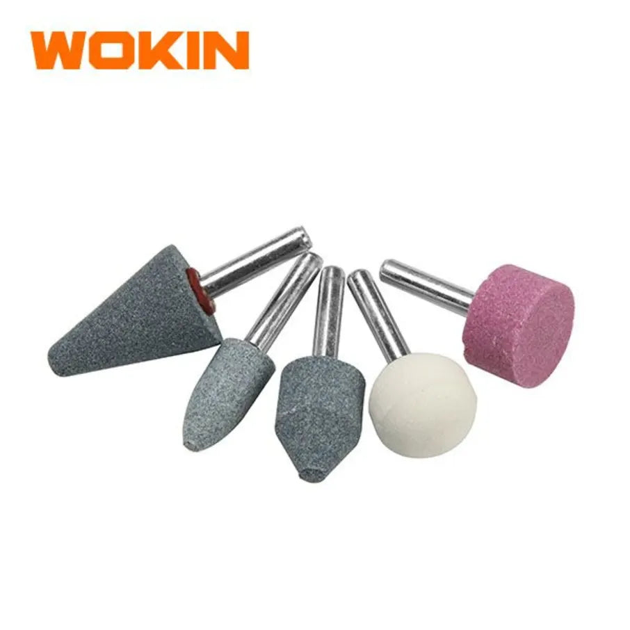 Set Piedra Esmeril 5 Piezas Wokin
