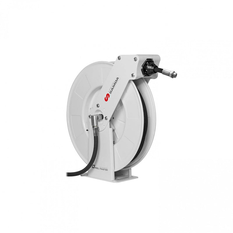 ENROLLADOR MANGUERA 1/4" Abierto 15m Grasa 504350