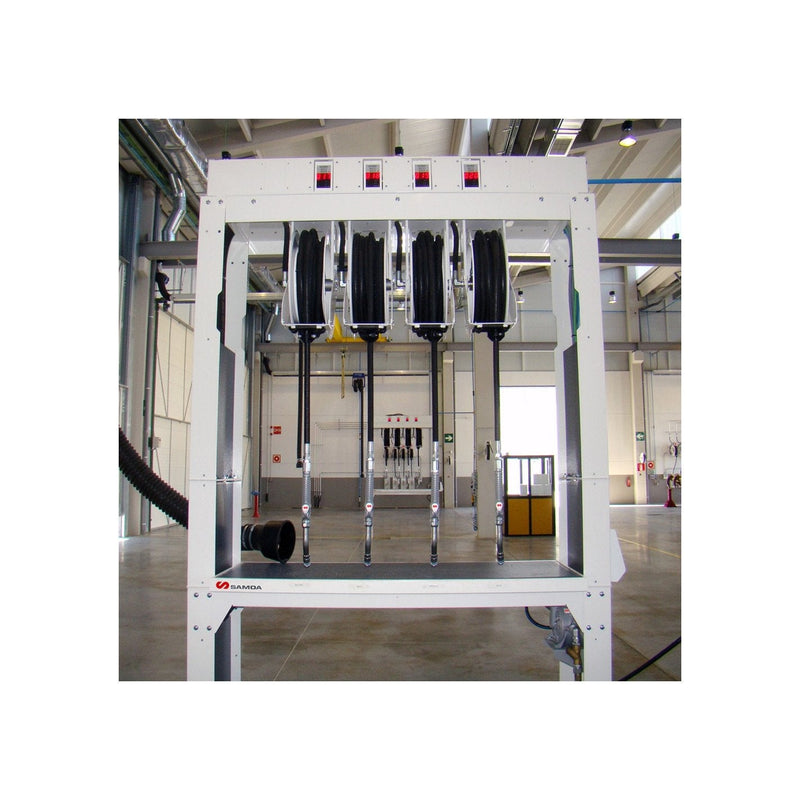 ENROLLADOR MANGUERA 3/4" Abierto 15m Aceite 505224