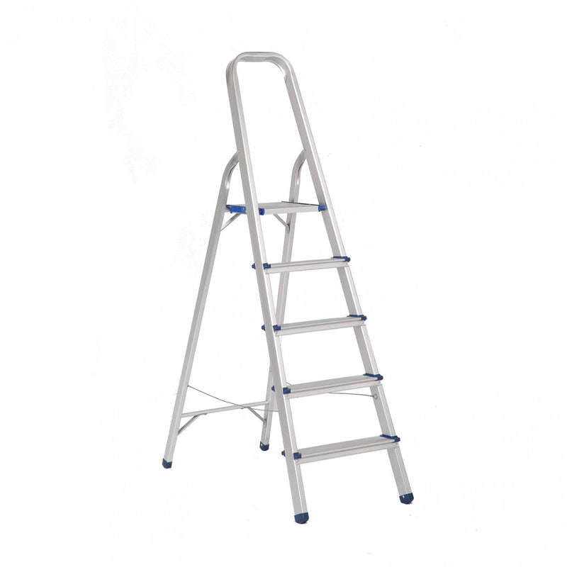 ESCALA DOMESTICA DE ALUMINIO 5 PELDAÑOS JK-405