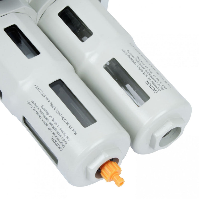 FILTRO REGULADOR LUBRICADOR DE 1/2" 0-16bar XOU-MI