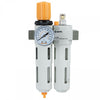 FILTRO REGULADOR LUBRICADOR DE 1/4" 0-16bar XOU-MI
