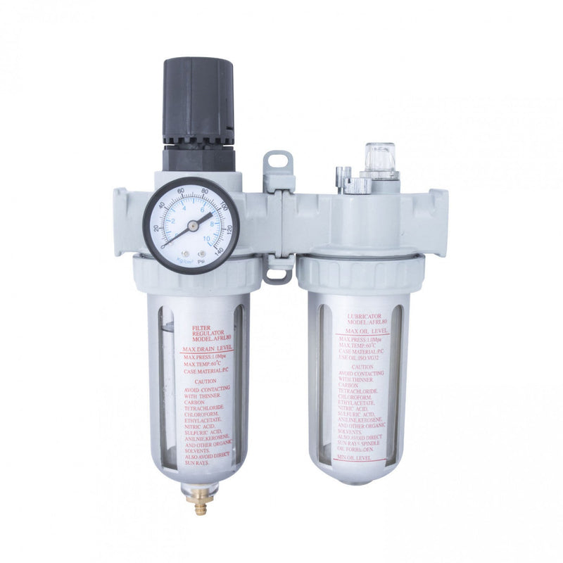 FILTRO REGULADOR LUBRICADOR DE 1/4" AFRL-80