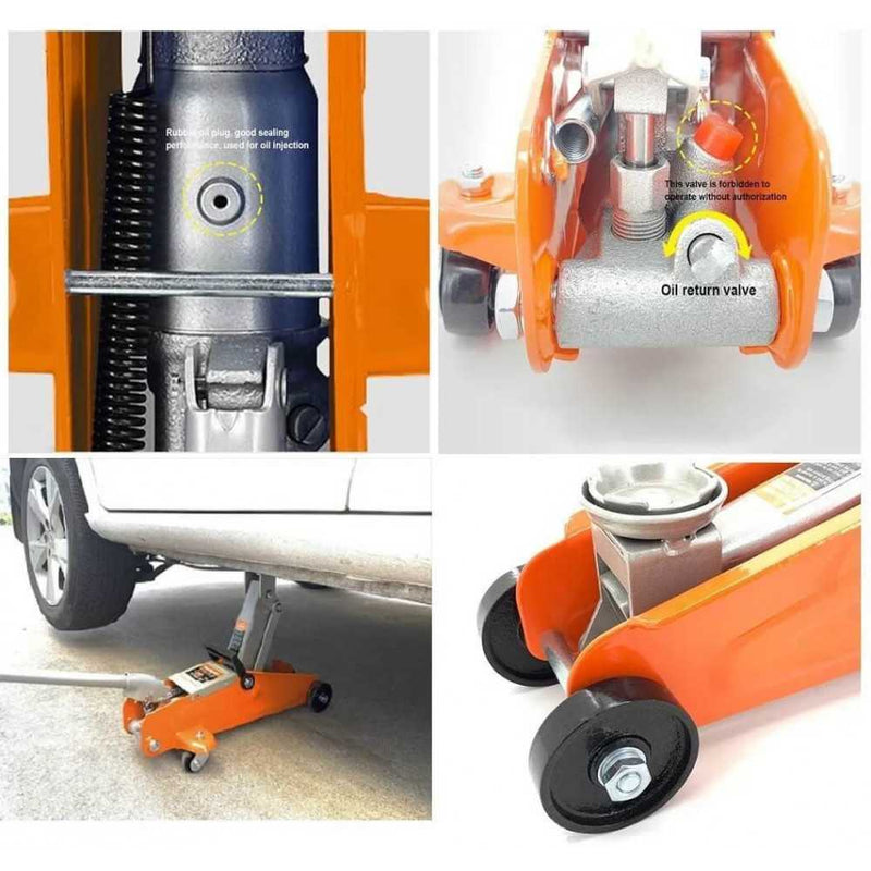 Gata hidráulica tipo caimán 2 toneladas Harden