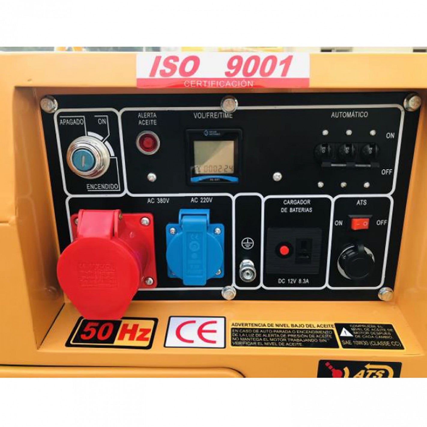 GENERADOR DIESEL 50 KW 380 V TRIFASICO SDG6500S3