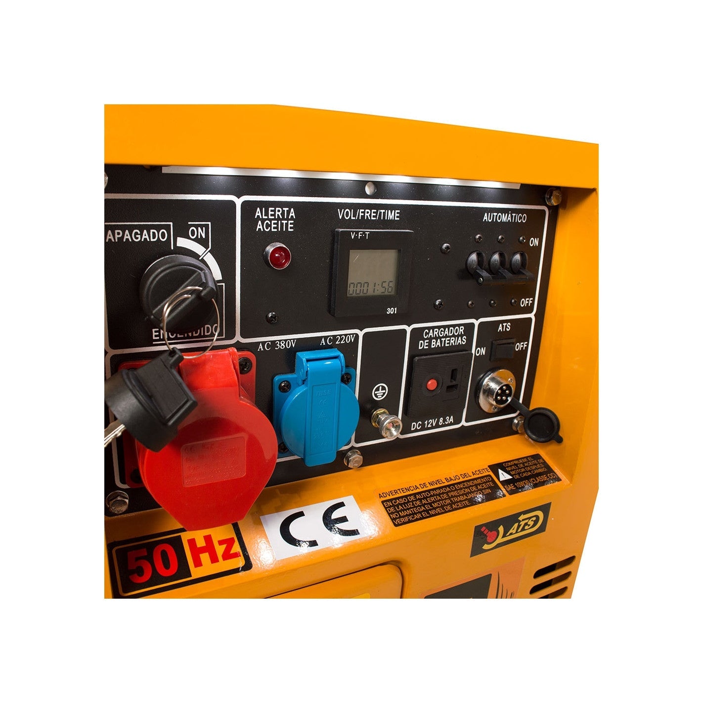 GENERADOR DIESEL 50 KW 380 V TRIFASICO SDG6500S3