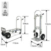 CARRO ALUMINIO DUAL CORTO 250 KG