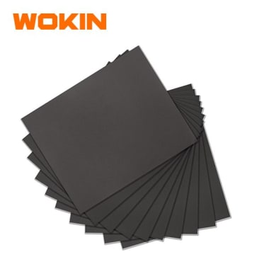 Set Lija al Agua 230*280 Grano 80. 10 Piezas Wokin