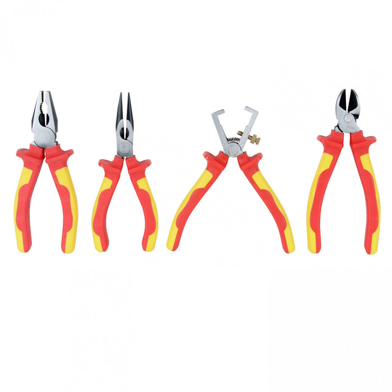 JUEGO DE ALICATES AISLADOS DE 4 PIEZAS WP204703