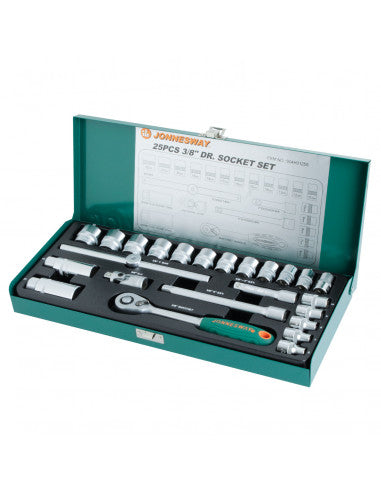 JUEGO de DADOS 3/8" 25 piezas S04H3125S