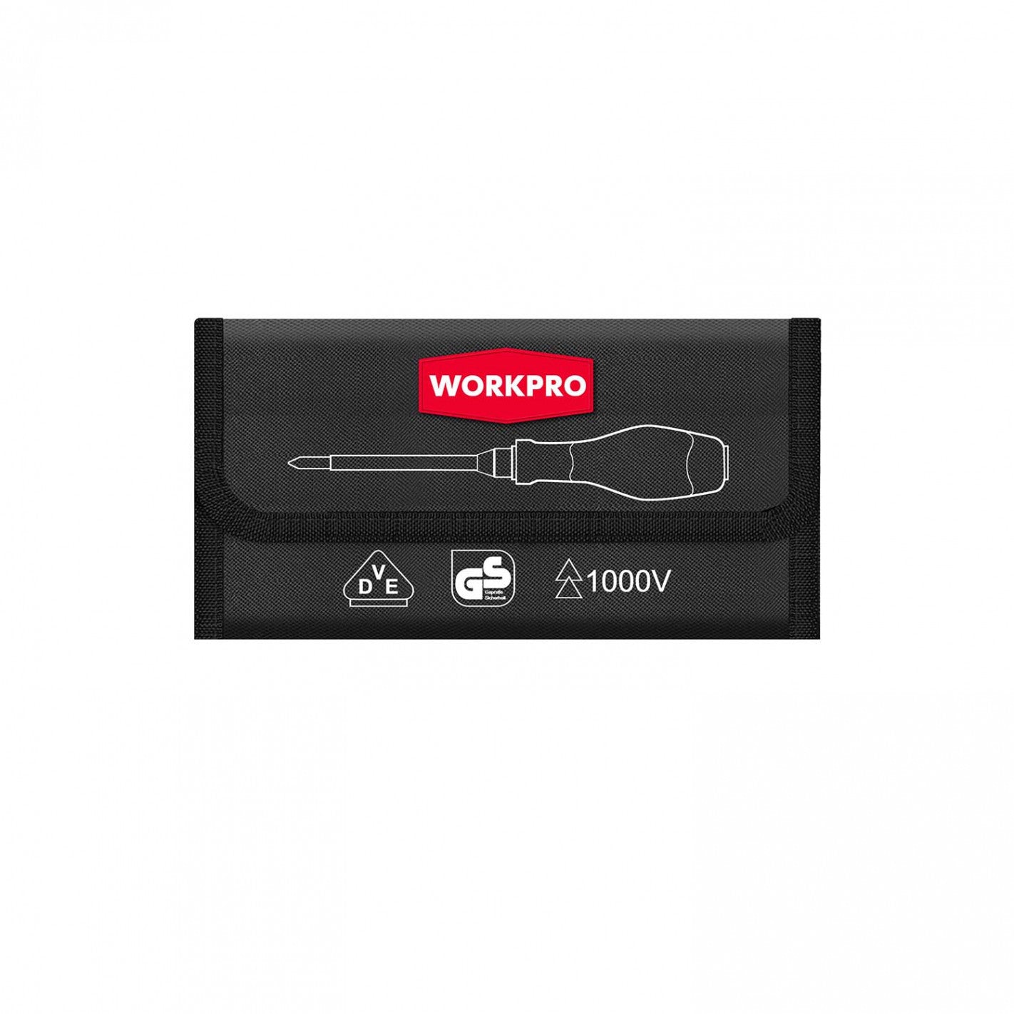 JUEGO DESTORNILLADORES AISLADOS 12 PIEZAS WP341018