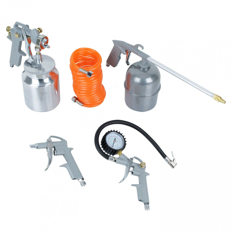 KIT PISTOLA de PINTAR 5 piezas K-6
