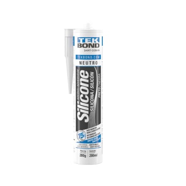 Silicona Neutra Tekbond Negra 280 gr