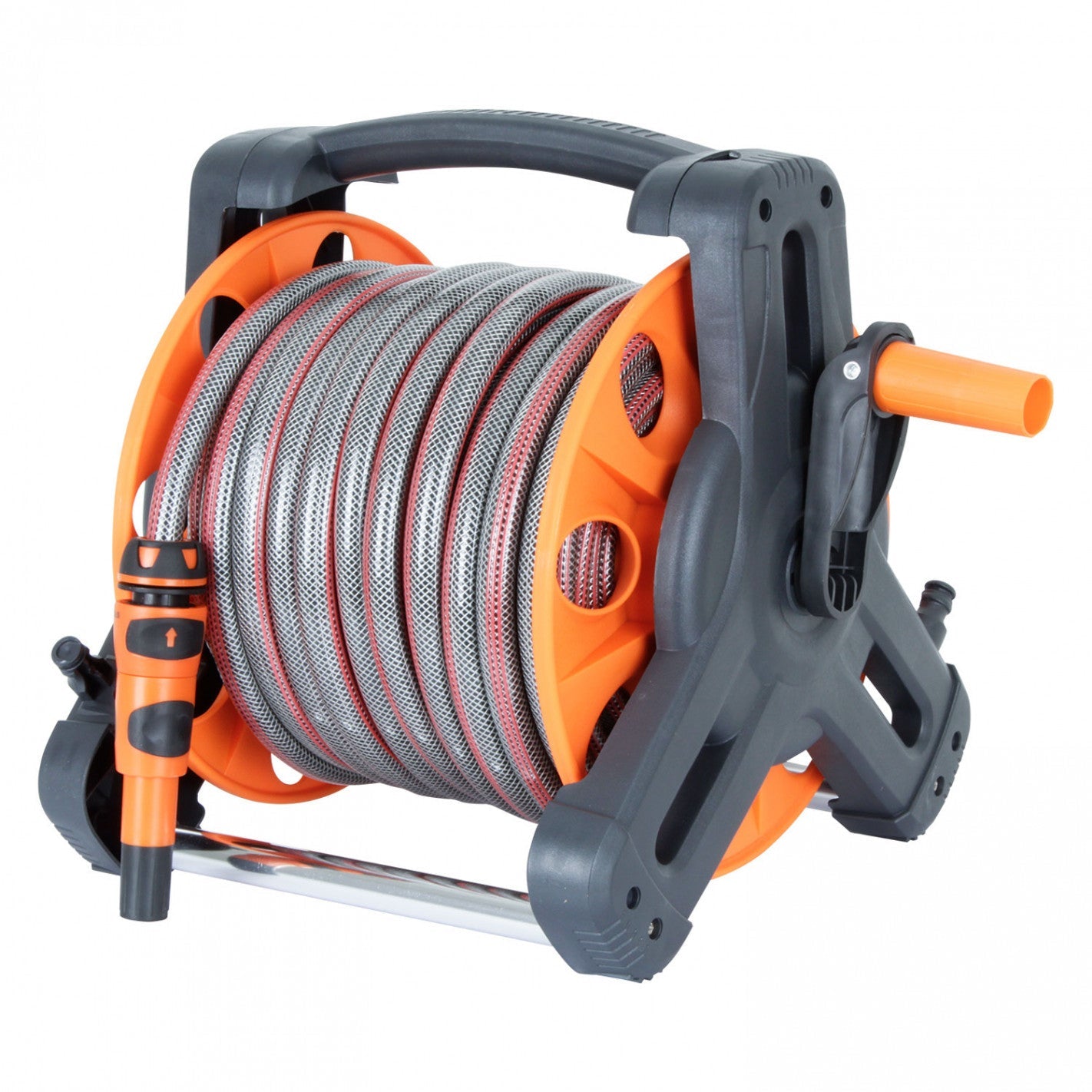 MANGUERA JARDIN 1/2 30 MT CON CARRO Y ACCESORIOS