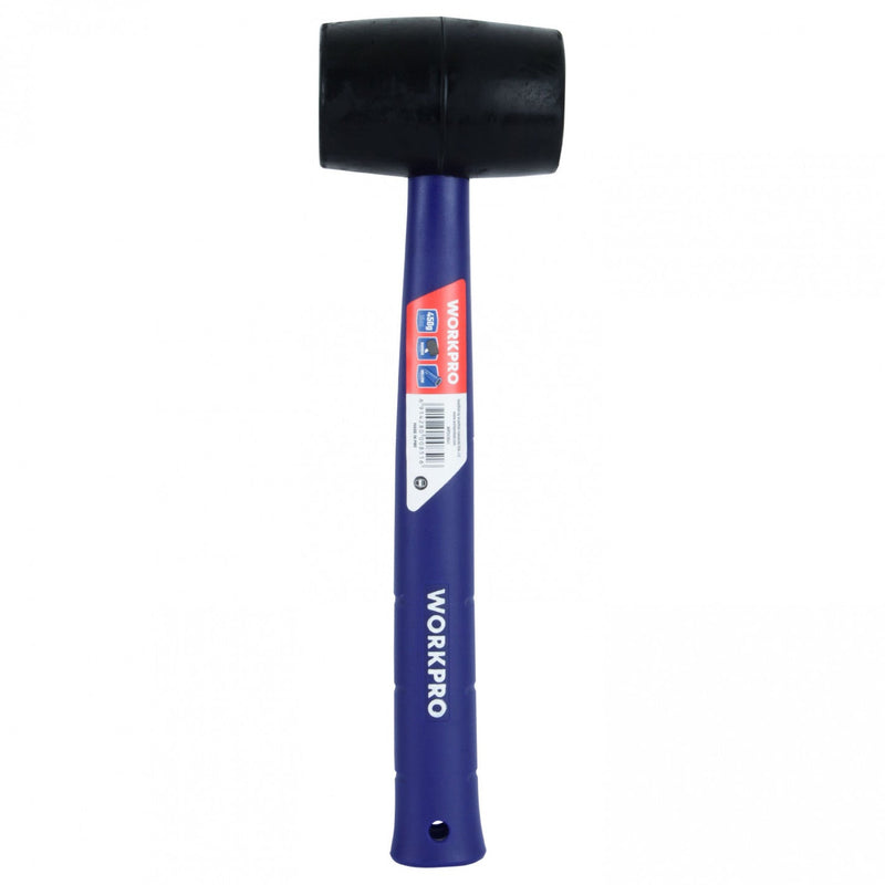 MAZO GOMA 16 OZ NEGRO MANGO PLASTICO