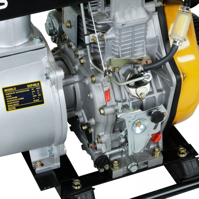 MOTOBOMBA DIESEL 4" Arranque electrico SDP40LE