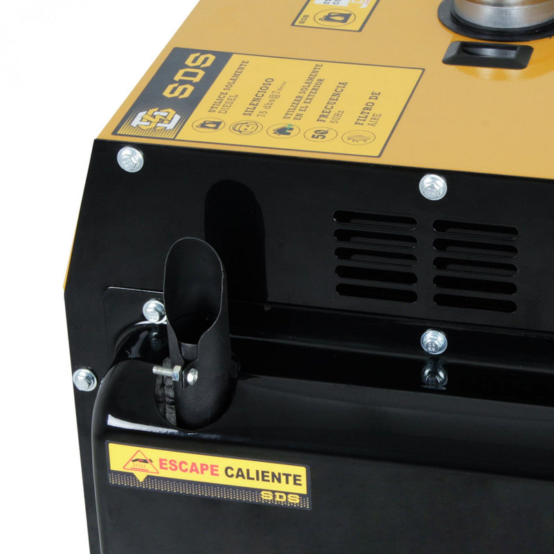 MOTOSOLDADORA DIESEL 160amp 2.2kW SDG 6500 SWH