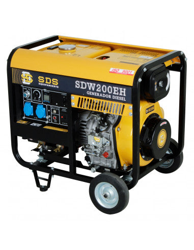 MOTOSOLDADORA DIESEL 200amp 3.0kW SDW200EH