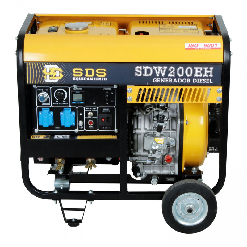 MOTOSOLDADORA DIESEL 200amp 3.0kW SDW200EH