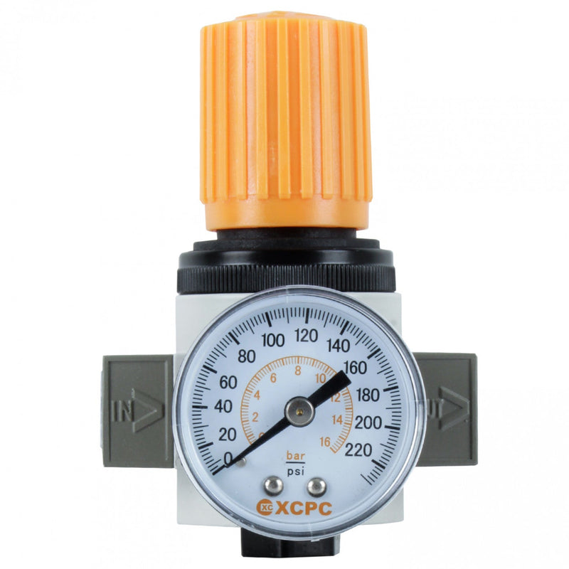 REGULADOR DE 1/4" 0-16bar XOR-MINI1/4"