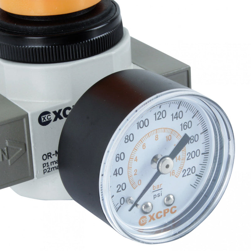 REGULADOR DE 1/4" 0-16bar XOR-MINI1/4"