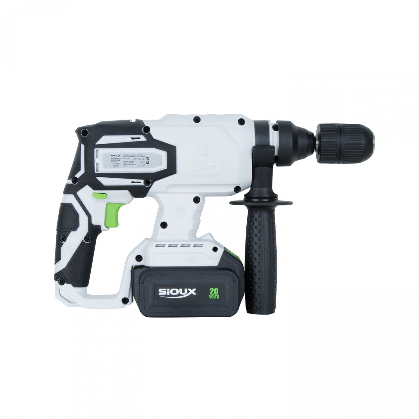 ROTOMARTILLO BRUSHLESS 20V 1 BAT RH22 C1