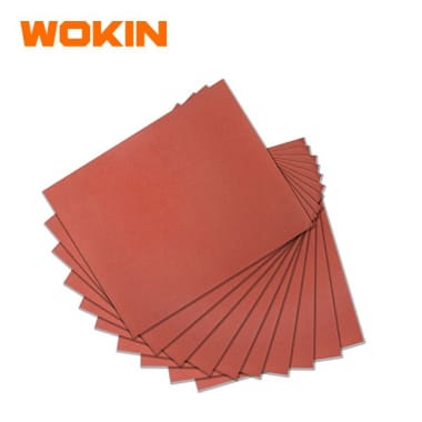 Set Lija Papel Kraft 230*280 Grano 40. 10 Piezas Wokin