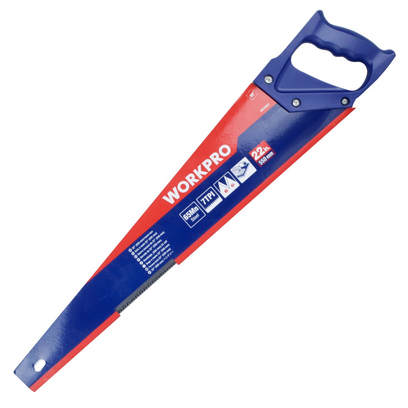 SERRUCHO CARPINTERO MANGO PLASTICO 22" W016021WE