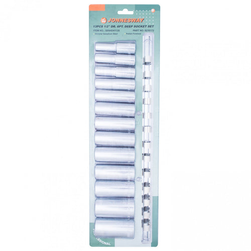 SET DADOS LARGOS 1/2" Metrico 13 piezas S05HD41