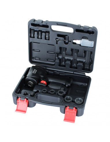 SET LLAVES DE IMPACTO CUAD. 3/8" Y 1/2" NC-4600-1