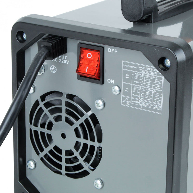 SOLDADORA INVERTER MIG ELEC 140 AMP IME 6140/2/220