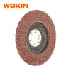 Disco Flap Metal/Madera Grano 100 115x22.2mm Wokin