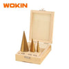 Set Broca Escalonada. 3 Piezas Wokin
